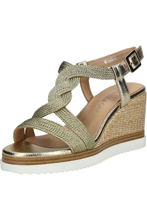 Regarde le ciel Sandalen Leder/Textil Keilsandalette - Verkäufer: S4S Commerce
