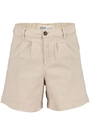 Blue Seven Bermudas Damen Shorts mit Knopf und Reißverschluss - Unifarbene Kurze Hose - Verkäufer: tomBrook GmbH