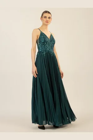 Apart Abendkleid mit Chiffon und aufwendiger Bestickung - Verkäufer: