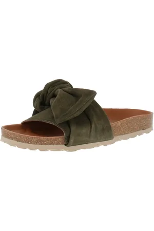 Verbenas 3300470268 Roxy Velour Kaki Sandale - Verkäufer: Schuhfieber