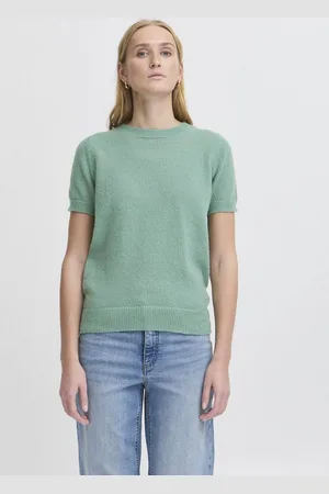Ichi Rundhalsshirt IHDAMILO Modisches T-shirt - Verkäufer: meinemarkenmode