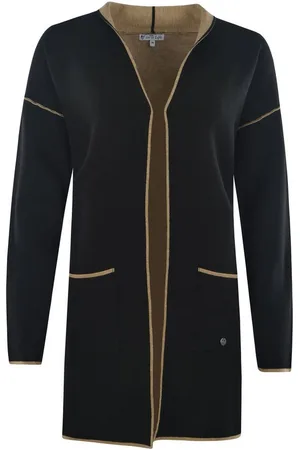 HAJO Kurzjacke Damen Longstrickjacke Doubleface Optik - Verkäufer: Mode