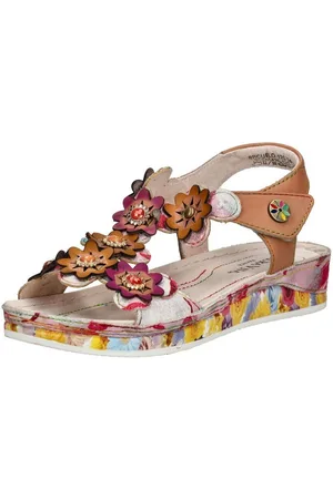 LAURA VITA Sandalen Leder/Textil Riemchensandalette - Verkäufer: S4S Commerce