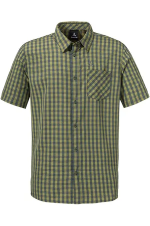 Schöffel Outdoorhemd CIRC Shirt Style Dalfoss MNS SOLID OLIVE - Verkäufer: Intersport Drucks