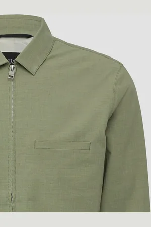 QS by s.Oliver Outdoorjacke s.O PURE: Melierte Blouson-Jacke aus meliertem Stretch-Material - Verkäufer: s.Oliver