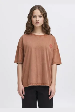 Ichi Rundhalsshirt IHNABINO Modisches T-Shirt - Verkäufer: meinemarkenmode