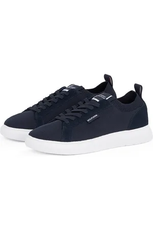 Tommy Hilfiger LIGHT CUPSOLE KNIT SEASONAL Plateausneaker, Freizeitschuh, Halbschuh, Schnürschuh mit Logoschriftzug