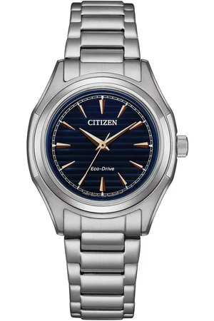 Citizen Solaruhr FE2110-81L, Armbanduhr, Damenuhr, Edelstahlarmband, bis 10 bar wasserdicht
