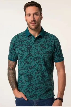 JP 1880 Poloshirt JP 1880 Poloshirt Halbarm Piqué florales Muster - Verkäufer: Popken Fashion Group