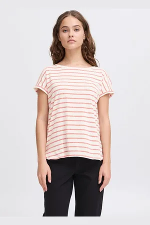 Ichi Rundhalsshirt IHYULIETTA Modernes T-Shirt mit Streifen - Verkäufer: meinemarkenmode