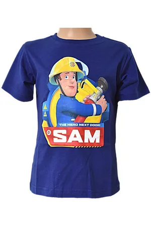 Feuerwehrmann SAM T-Shirt Jungen Kurzarmshirt Gr. 92-116 cm - Verkäufer: Starkids Licensed Brands and more