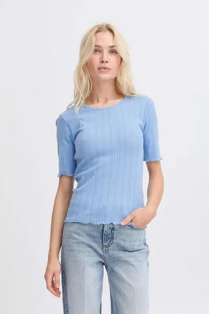 B YOUNG Rundhalsshirt BYUNICA Süßes Shirt - Verkäufer: meinemarkenmode
