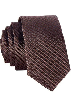 DonDon Krawatte schmale Krawatte 5 cm unifarben (Packung, 1-St) matt, glänzend, gestreift, Seidenlook - Verkäufer: urban-styles