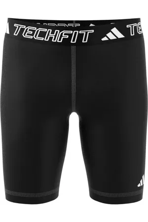 adidas Trainingstights TECHFIT kurze Trainings-Tight Kinder/Teenager /weiß - Verkäufer: beim-schaeftlmaier
