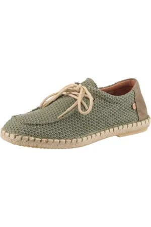 Verbenas TRUMAN BUZZBEE Bootsschuh, Espadrilles, Sommerschuh, Schnürschuh mit Juterahmen
