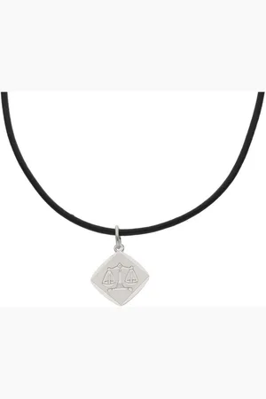 JuwelmaLux Sternzeichenanhänger Sternzeichen Anhänger, Lederkette Silber Waage JL14-05-0067 (1-tlg), Sternzeichen - Verkäufer: Juwelier-Bacak