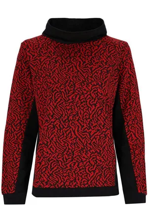 HAJO Sweatshirt Jacquard Sweatshirt Blousonform - Verkäufer: Mode