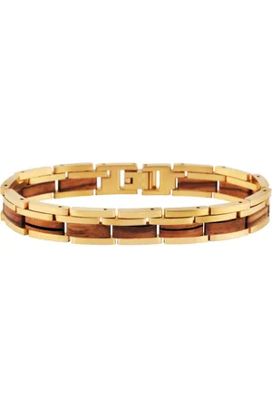 Raptor Edelstahlarmband Nola Armband aus Edelstahl und Wengeholz, kürzbar (Einzeln) - Verkäufer: Shaghafi GmbH