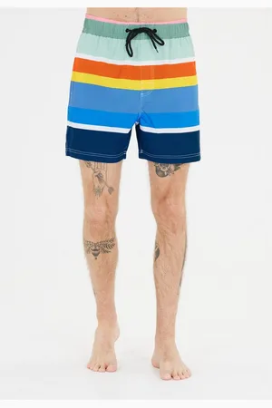 Cruz Badeshorts Toby im lässigen Print-Design