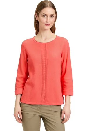 Betty Barclay Strickpullover Feinstrickpullover mit Strickdetails (1-tlg) Struktur