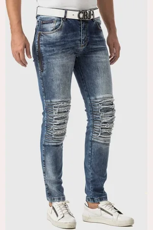 Cipo & Baxx 5-Pocket-Jeans Jeans im Used-Look