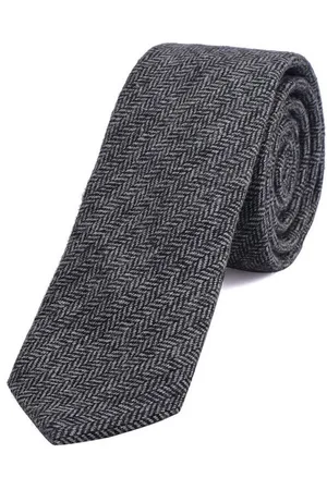 DonDon Krawatte Herren Krawatte 6 cm einfarbig kariert und gepunktet meliert (Packung, 1-St) Veranstaltungen - Verkäufer: urban-styles