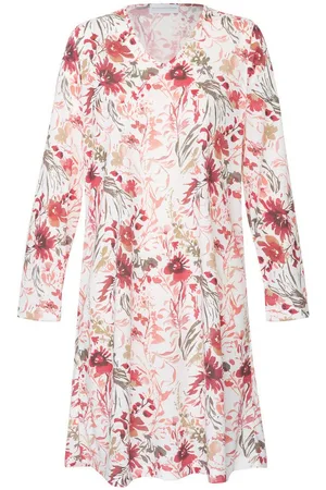 Hutschreuther Nachthemd Damen Schlafshirt mit langem Arm (1-tlg) Modisches Design - Verkäufer: HELLER-SHOES