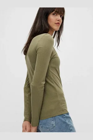 Pieces® Langarmshirt Kylie (1-tlg) Plain/ohne Details - Verkäufer: Mary & Paul