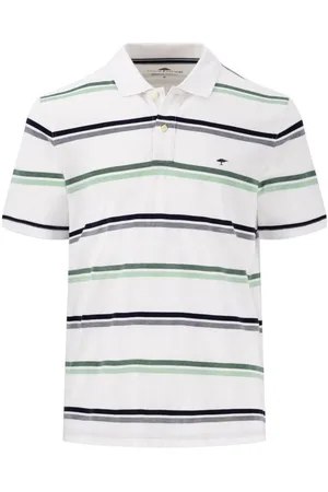 Fynch-Hatton Poloshirt - Premium Cotton Multi Striped Poloshirt kurzarm von - Verkäufer: Schneider Fashion Store
