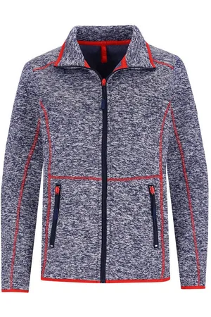 HAJO Strickjacke Strickfleece Jacke Mouliné Optik - Verkäufer: Mode