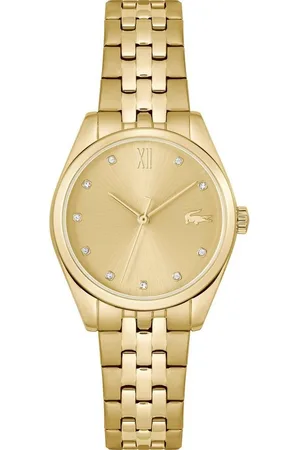 Lacoste Quarzuhr TUILERIE 2001303, Armbanduhr, Damenuhr, Glaskristalle, Edelstahlarmband, analog