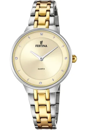 Festina Quarzuhr Mademoiselle, Armbanduhr, Damenuhr, Edelstahlarmband, Ø 31mm