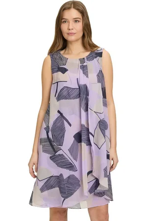 Betty & Co Chiffonkleid Betty & Co Chiffonkleid im Layer Look Druck