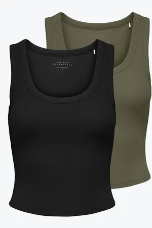 ONLY Tanktop ONLEASY S/L TANK TOP JRS 2 PACK (Set, 2-tlg)