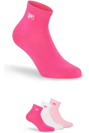 Fila Kurzsocken (3er Pack) mit eingestrickem Logo