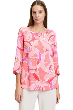 Betty Barclay Satinbluse Satin-Bluse mit 3/4 Arm