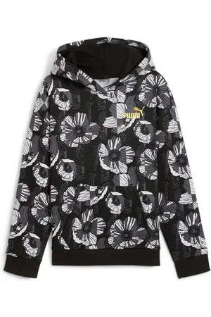 PUMA Sweatshirt ESS CLASS ACT AOP Hoodie BLACK - Verkäufer: Schuhe und Sport Klausmann