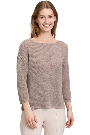 Betty Barclay Strickpullover Basic-Strickpullover mit Rippenstruktur (1-tlg) Struktur