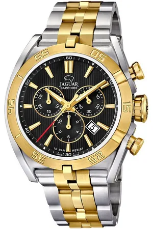 Jaguar Chronograph Executive J855/C, Armbanduhr, Quarzuhr, Herrenuhr, Saphirglas, Stoppfunktion, Swiss Made