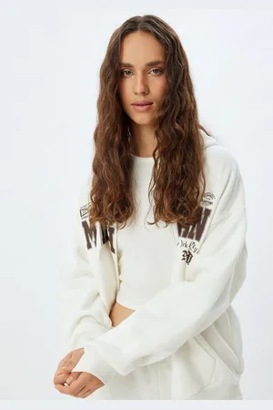 Koton Kapuzensweatshirt Mit Kapuze-Vollreißverschluss Mit Aufdruck - Verkäufer: