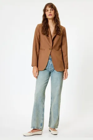 Koton Straight-Jeans Normale Leibhöhe Longer Straight - Verkäufer: