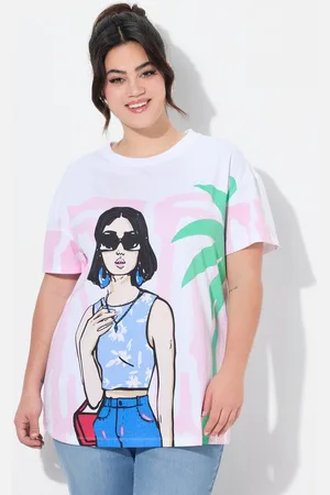 Angel of Style T-Shirt T-Shirt Boxy Fit Frauen-Motiv - Verkäufer: Popken Fashion Group