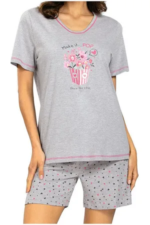 Comtessa Schlafanzug Comte Kids (Set, 2 tlg., 2-teilig) Mädchen Pyjama Shorty Kurzarm Baumwolle - Verkäufer: chic4home