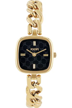 JOOP! Quarzuhr 2038611, Armbanduhr, Damenuhr, Edelstahlarmband, analog, Mineralglas