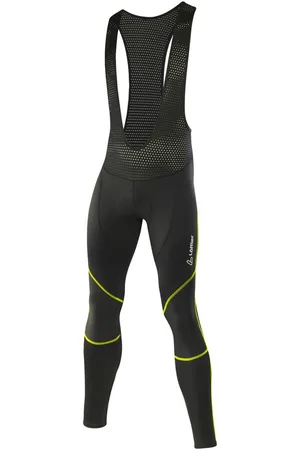 Loeffler Randall Radlerhose M BIKE BIB TIGHTS WS ELASTIC BLACK/NEON YELLOW - Verkäufer: Intersport Reill