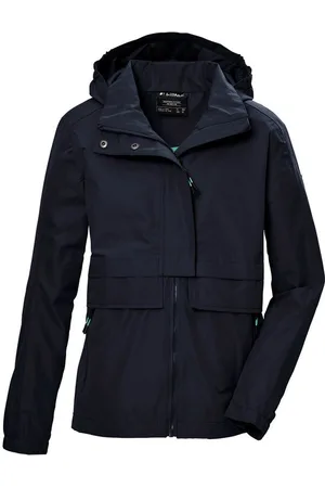 Killtec Funktionsjacke KOS 149 GRLS JCKT regulierbare Kapuze, wasserdicht, PFAS-frei imprägniert