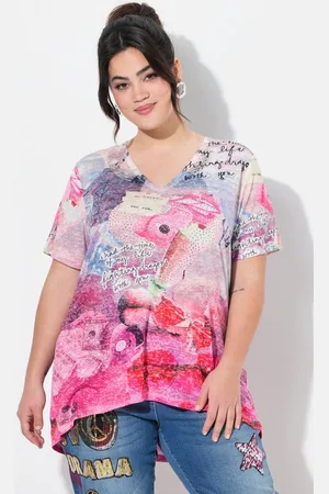 Angel of Style T-Shirt T-Shirt A-Linie Eiscreme-Print - Verkäufer: Popken Fashion Group