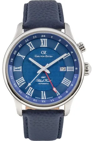 CARL VON ZEYTEN Automatikuhr Rench CVZ0087BLS, Armbanduhr, Herrenuhr, Made in Germany, Mechanische Uhr, Datum,analog