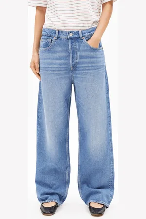 Armedangels Boyfriend-Jeans HAAYI Damen Baggy Jeans Hanf-Mix Baggy Fit (Non-Stretch, 1-tlg., Baggy Fit) atlas - Verkäufer: