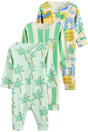 Next Schlafoverall 3er-Pack Baby-Schlafanzüge, Ananas (3-tlg) - Verkäufer: Germany GmbH